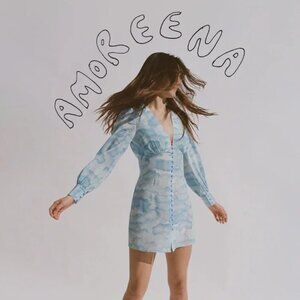 Elton John for Realisation Amoreena Dress in Cloud size XL